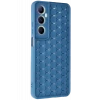 Newface Realme C65 Kılıf Petek Silikon Kapak - Mavi