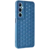 Newface Realme C65 Kılıf Petek Silikon Kapak - Mavi