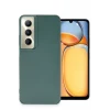 Newface Realme C65 Kılıf Petro Silikon - Koyu Yeşil