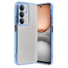 Newface Realme C75 4G Kılıf Razer Lensli Silikon - Açık Mavi