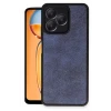 Newface Realme Note 50 4G Kılıf Aras Deri Kapak - Lacivert