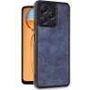Newface Realme Note 50 4G Kılıf Aras Deri Kapak - Lacivert