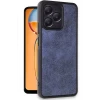 Newface Realme Note 50 4G Kılıf Aras Deri Kapak - Lacivert
