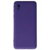 Newface Samsung Galaxy A01 Core Kılıf Nano içi Kadife Silikon - Mor