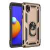 Newface Samsung Galaxy A01 Core Kılıf Sofya Yüzüklü Silikon Kapak - Gold