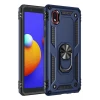 Newface Samsung Galaxy A01 Core Kılıf Sofya Yüzüklü Silikon Kapak - Lacivert