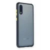 Newface Samsung Galaxy A02 Kılıf Miami Şeffaf Silikon - Lacivert