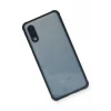 Newface Samsung Galaxy A02 Kılıf Miami Şeffaf Silikon - Lacivert