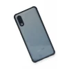 Newface Samsung Galaxy A02 Kılıf Miami Şeffaf Silikon - Lacivert