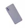 Newface Samsung Galaxy A02 Kılıf Montreal Silikon Kapak - Mor