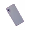Newface Samsung Galaxy A02 Kılıf Montreal Silikon Kapak - Mor