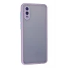Newface Samsung Galaxy A02 Kılıf Montreal Silikon Kapak - Mor