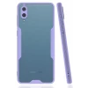 Newface Samsung Galaxy A02 Kılıf Platin Silikon - Lila
