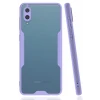 Newface Samsung Galaxy A02 Kılıf Platin Silikon - Lila