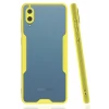 Newface Samsung Galaxy A02 Kılıf Platin Silikon - Sarı