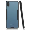 Newface Samsung Galaxy A02 Kılıf Platin Silikon - Siyah