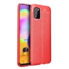 Newface Samsung Galaxy A02S Kılıf Auto Focus Kapak - Kırmızı