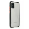 Newface Samsung Galaxy A02S Kılıf Miami Şeffaf Silikon - Siyah