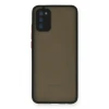 Newface Samsung Galaxy A02S Kılıf Montreal Silikon Kapak - Siyah