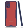 Newface Samsung Galaxy A02S Kılıf Platin Silikon - Lacivert