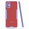 Newface Samsung Galaxy A02S Kılıf Platin Silikon - Lila