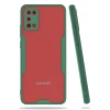 Newface Samsung Galaxy A02S Kılıf Platin Silikon - Yeşil