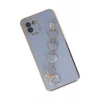 Newface Samsung Galaxy A03 Kılıf Esila Silikon - Gri