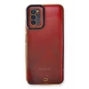 Newface Samsung Galaxy A03S Kılıf Liva Lens Silikon - Mavi