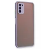 Newface Samsung Galaxy A03S Kılıf Montreal Silikon Kapak - Mor