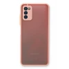 Newface Samsung Galaxy A03S Kılıf Montreal Silikon Kapak - Pembe