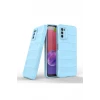 Newface Samsung Galaxy A03S Kılıf Optimum Silikon - Sky Blue