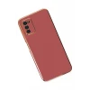 Newface Samsung Galaxy A03S Kılıf Volet Silikon - Kırmızı