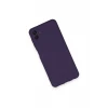 Newface Samsung Galaxy A04 Kılıf Nano içi Kadife Silikon - Mor