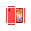 Newface Samsung Galaxy A04 Kılıf Optimum Silikon - Kırmızı