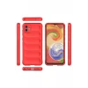 Newface Samsung Galaxy A04 Kılıf Optimum Silikon - Kırmızı