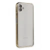 Newface Samsung Galaxy A04 Kılıf Razer Lensli Silikon - Gold