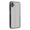 Newface Samsung Galaxy A04 Kılıf Razer Lensli Silikon - Siyah