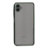 Newface Samsung Galaxy A04 Kılıf Razer Lensli Silikon - Yeşil