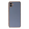Newface Samsung Galaxy A04 Kılıf Volet Silikon - Mavi