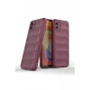 Newface Samsung Galaxy A04E Kılıf Optimum Silikon - Bordo