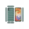 Newface Samsung Galaxy A04E Kılıf Optimum Silikon - Koyu Yeşil