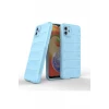 Newface Samsung Galaxy A04E Kılıf Optimum Silikon - Sky Blue