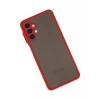 Newface Samsung Galaxy A04S Kılıf Montreal Silikon Kapak - Kırmızı