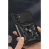 Newface Samsung Galaxy A05S Kılıf Pars Lens Yüzüklü Silikon - Gold