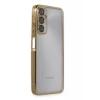 Newface Samsung Galaxy A05S Kılıf Razer Lensli Silikon - Gold