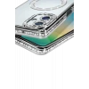 Newface Samsung Galaxy A06 Joke Simli Magneticsafe Kılıf - Gümüş