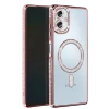 Newface Samsung Galaxy A06 Joke Simli Magneticsafe Kılıf - Pembe