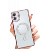 Newface Samsung Galaxy A06 Joke Simli Magneticsafe Kılıf - Pembe