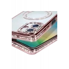 Newface Samsung Galaxy A06 Joke Simli Magneticsafe Kılıf - Pembe