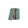 Newface Samsung Galaxy A06 Kılıf Optimum Silikon - Koyu Yeşil